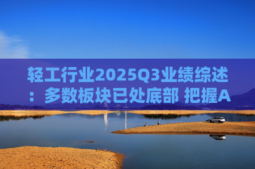 轻工行业2025Q3业绩综述:多数板块已处底部 把握Α布局机遇