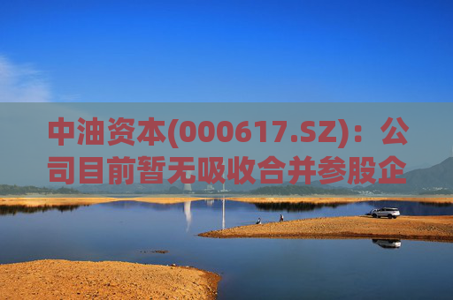 中油资本(000617.SZ)：公司目前暂无吸收合并参股企业昆仑资本的计划