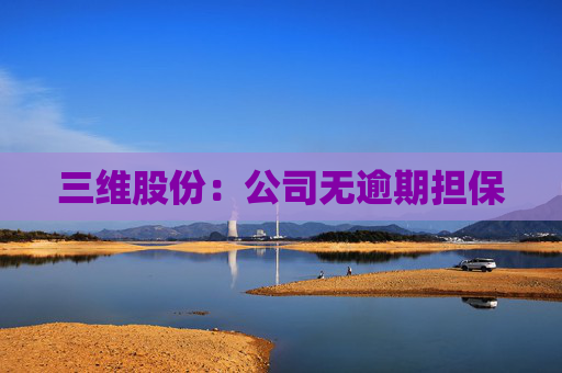 三维股份：公司无逾期担保