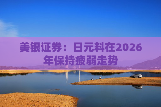 美银证券：日元料在2026年保持疲弱走势  第1张
