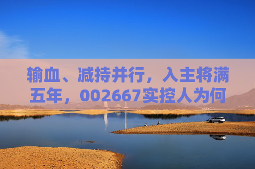 输血、减持并行，入主将满五年，002667实控人为何突然筹划离场？