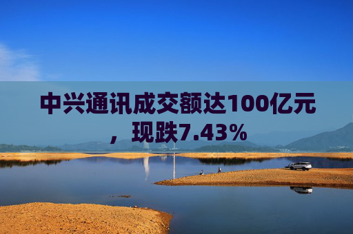 中兴通讯成交额达100亿元，现跌7.43%