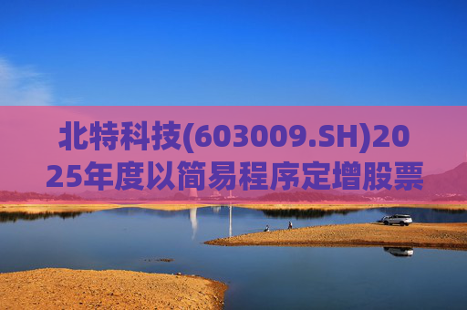 北特科技(603009.SH)2025年度以简易程序定增股票申请获审核通过