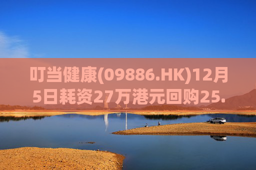 叮当健康(09886.HK)12月5日耗资27万港元回购25.5万股  第1张