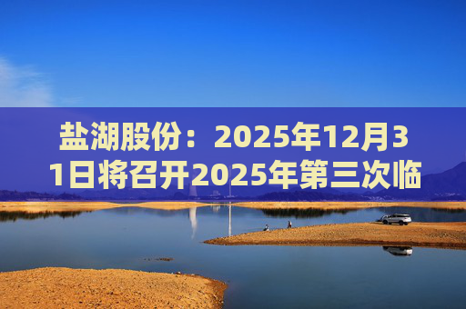 盐湖股份：2025年12月31日将召开2025年第三次临时股东会