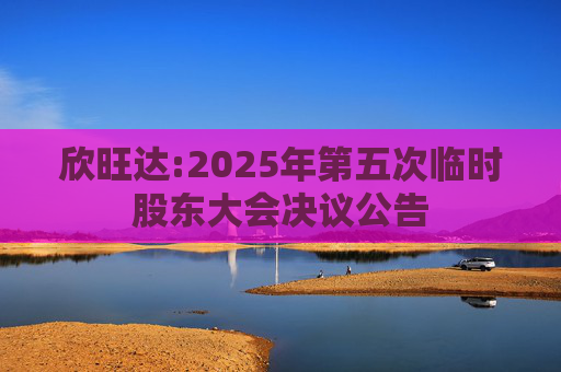 欣旺达:2025年第五次临时股东大会决议公告