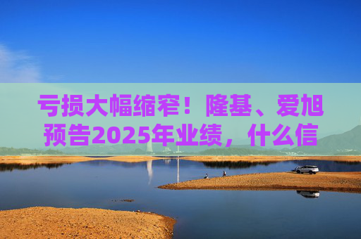 亏损大幅缩窄！隆基、爱旭预告2025年业绩，什么信号？