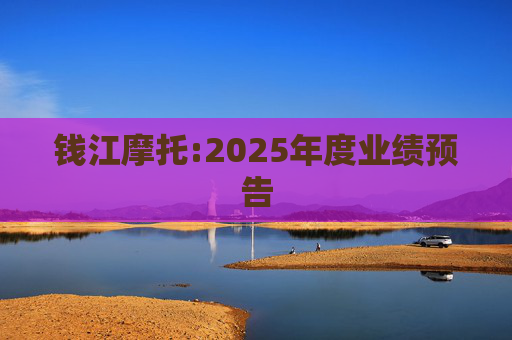钱江摩托:2025年度业绩预告