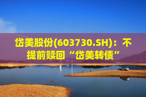 岱美股份(603730.SH):不提前赎回“岱美转债”