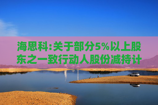 海思科:关于部分5%以上股东之一致行动人股份减持计划的预披露公告