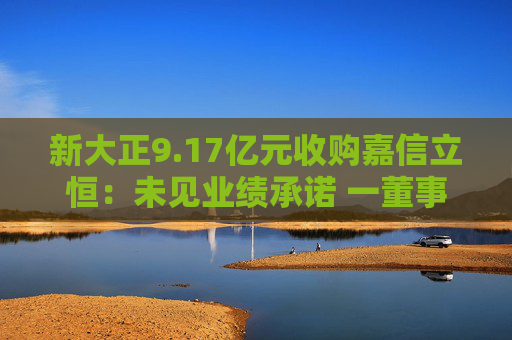 新大正9.17亿元收购嘉信立恒：未见业绩承诺 一董事反对一独董弃权