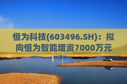 恒为科技(603496.SH)：拟向恒为智能增资7000万元