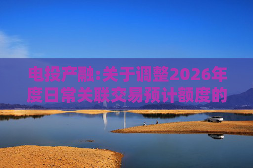 电投产融:关于调整2026年度日常关联交易预计额度的公告