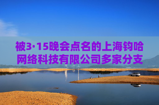 被3·15晚会点名的上海钧哈网络科技有限公司多家分支机构已注销