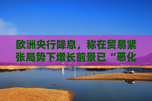 欧洲央行降息，称在贸易紧张局势下增长前景已“恶化”  第1张