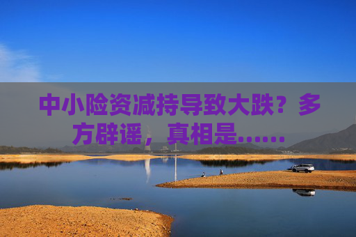 中小险资减持导致大跌？多方辟谣，真相是……