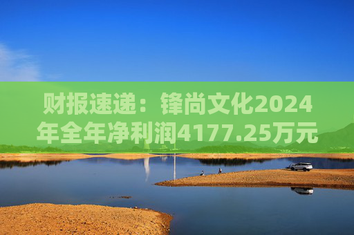 财报速递:锋尚文化2024年全年净利润4177.25万元 第1张 财报速递:锋尚文化2024年全年净利润4177.25万元 第1张