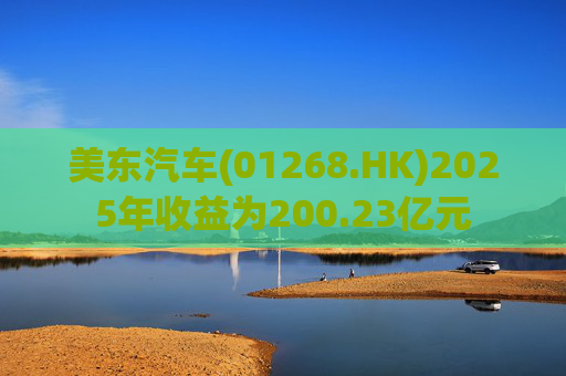 美东汽车(01268.HK)2025年收益为200.23亿元