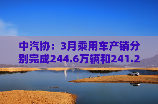 中汽协:3月乘用车产销分别完成244.6万辆和241.2万辆 第1张 中汽协:3月乘用车产销分别完成244.6万辆和241.2万辆 第1张