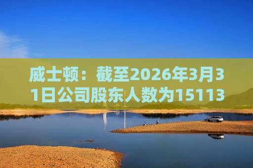 威士顿：截至2026年3月31日公司股东人数为15113户  第1张