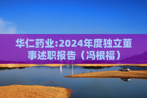 华仁药业:2024年度独立董事述职报告（冯根福）  第1张