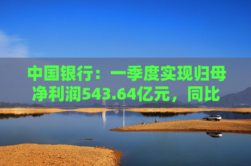 中国银行:一季度实现归母净利润543.64亿元,同比下降2.9%