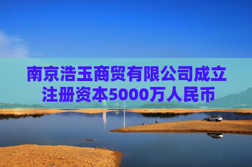 南京浩玉商贸有限公司成立 注册资本5000万人民币 第1张 南京浩玉商贸有限公司成立 注册资本5000万人民币 第1张