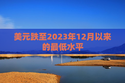 美元跌至2023年12月以来的最低水平