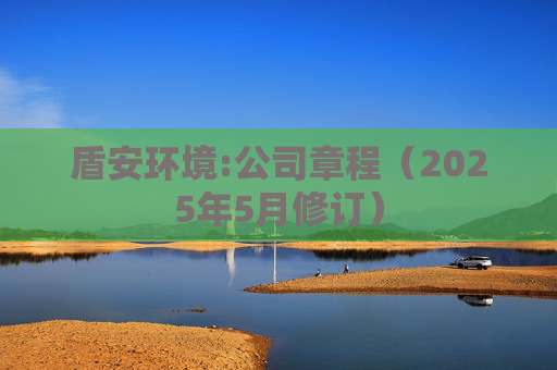 盾安环境:公司章程（2025年5月修订）