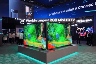 首秀即焦点！海信全新一代RGB-Mini LED电视116UX引爆CES 2026