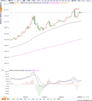 黄金维持高位震荡，等待方向选择