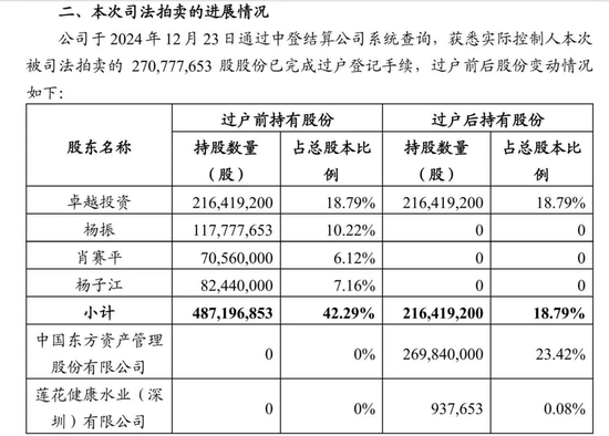 四倍大牛股，控股股东面临破产清算  第3张